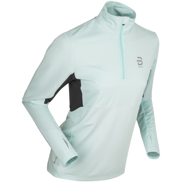 Daehlie W Long Sleeve Run, iced aqua