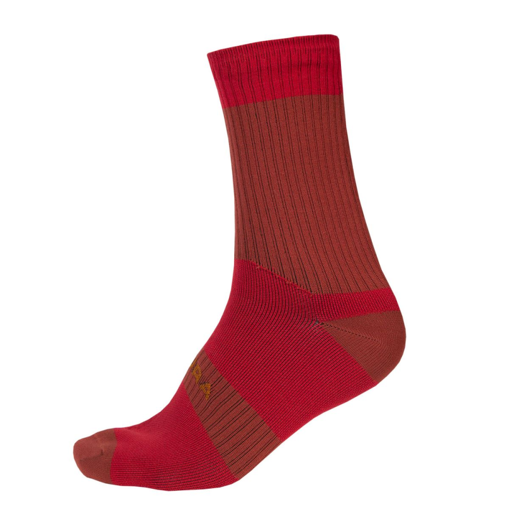 Endura Hummvee Waterproof Socks Ii Rustred - L-Xl