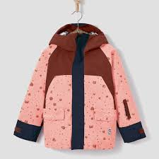 Namuk Four Skijacke Sunset rose/Multicolor 128