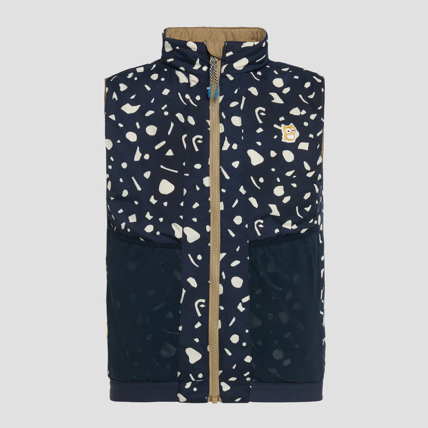 Namuk Icon wendbare Primaloft Weste "Underground" Gold/True navy 140/146