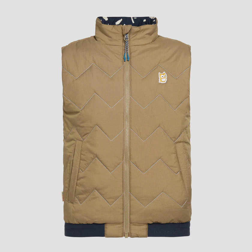 Namuk Icon wendbare Primaloft Weste "Underground" Gold/True navy 140/146