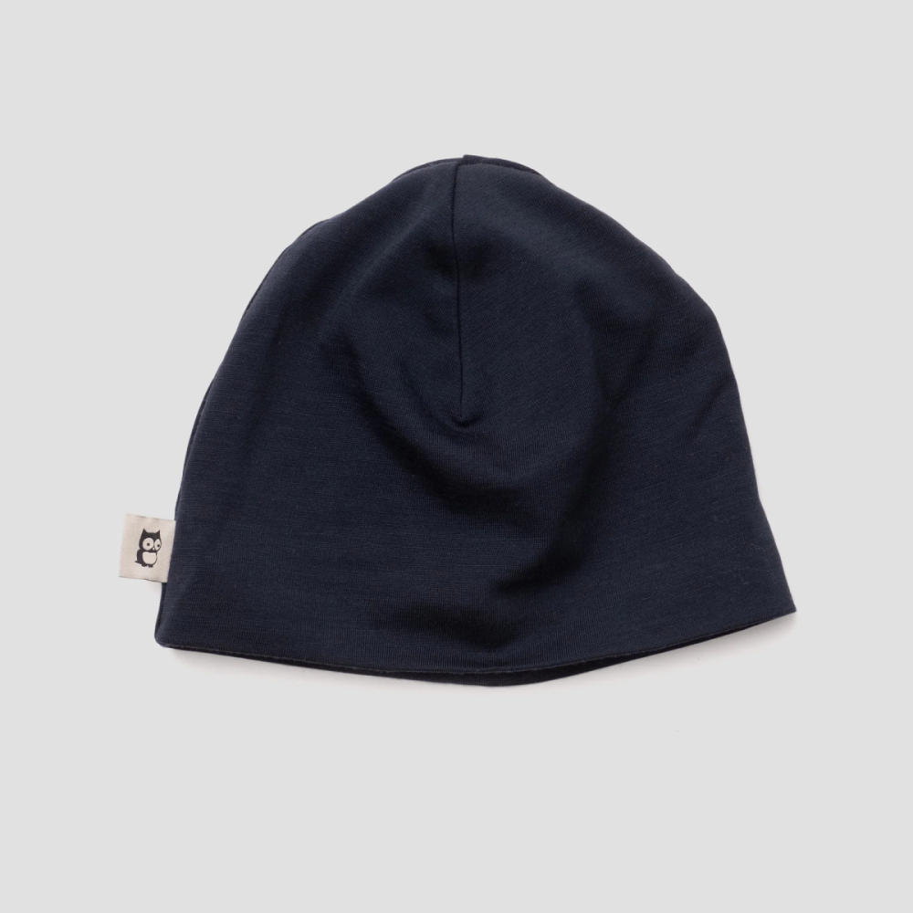 Namuk Diem Merino Beanie "Underground" True navy/Blue marin S/M