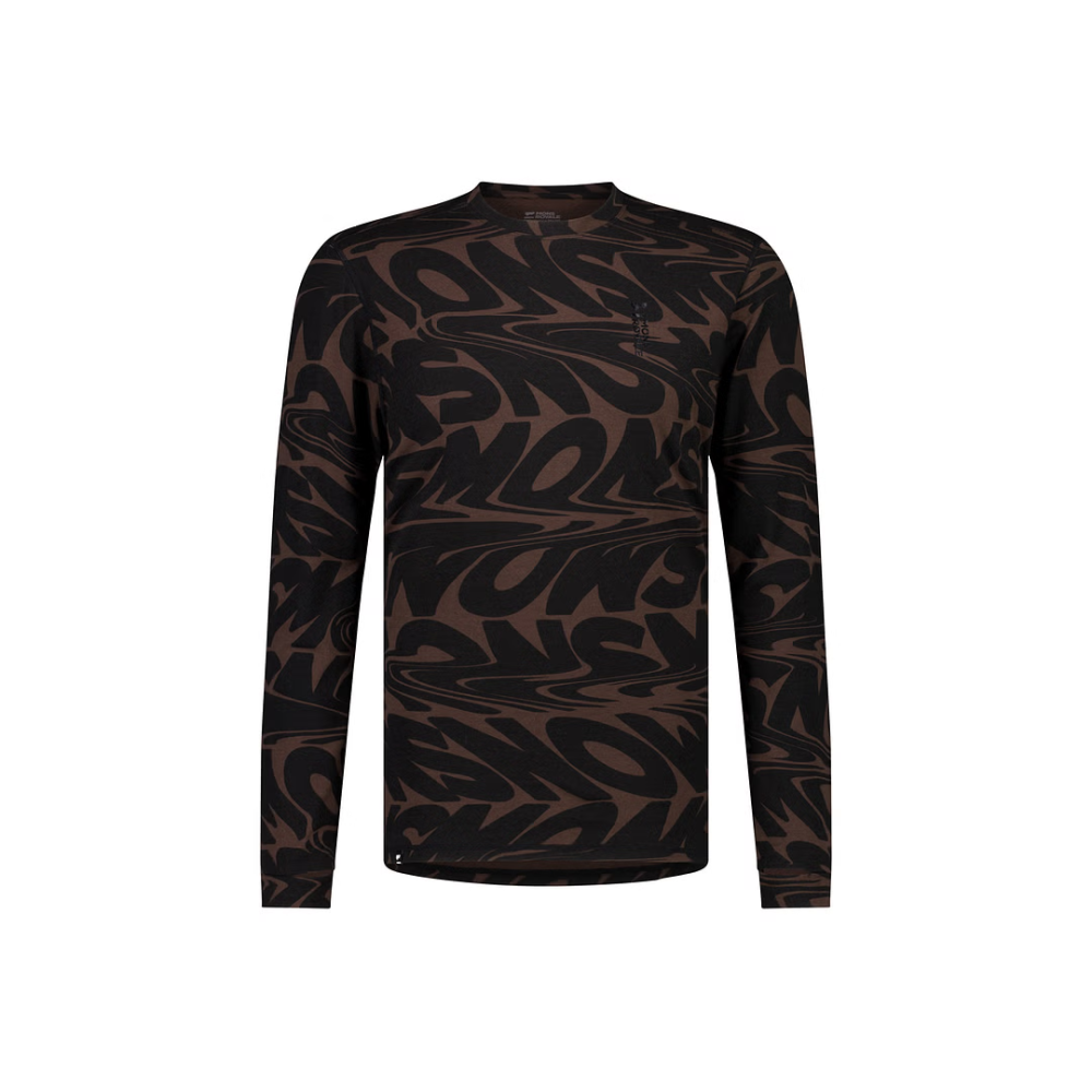 Mons Royale Cascade Merino Flex 200 LS, Signal Lost Cedar, Grösse S