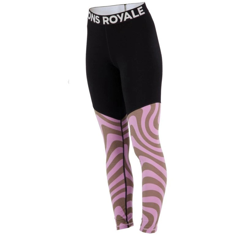 Mons Royale Cascade Merino Flex Legging Blazing Trails S