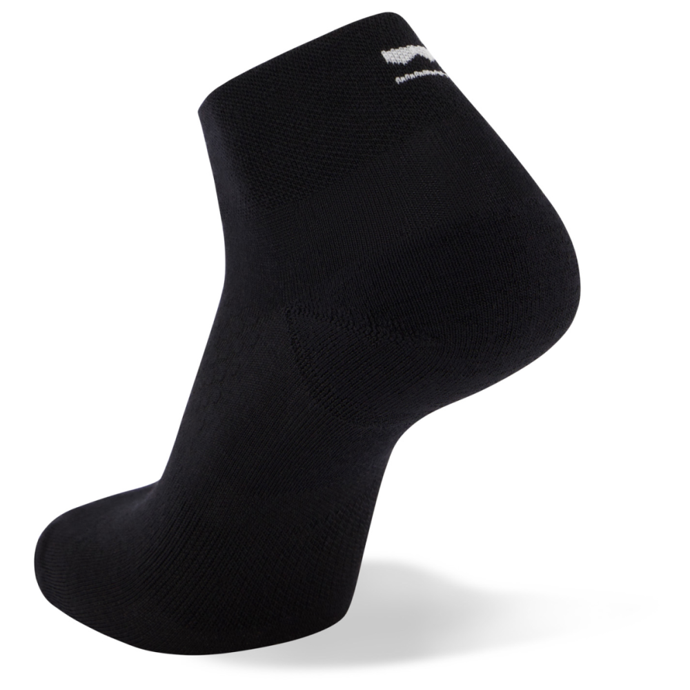 Mons Royale Atlas Merino Ankle Sock, Black, Grösse M