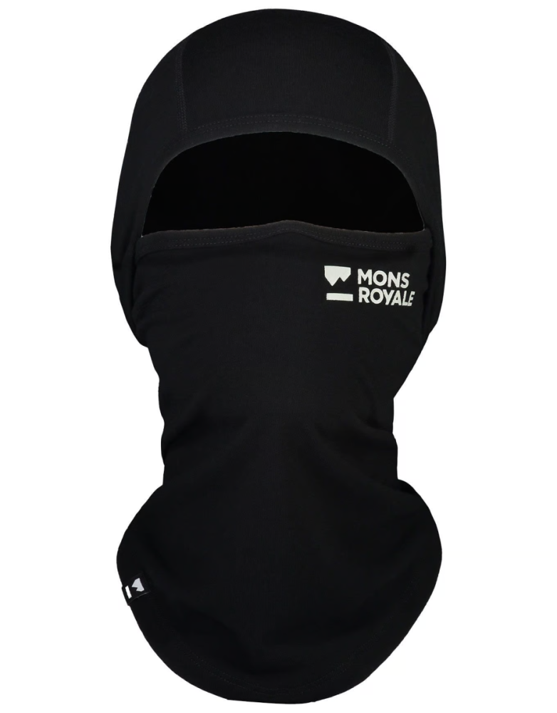 Mons Royale Santa Rosa Balaclava Black OS Unisex