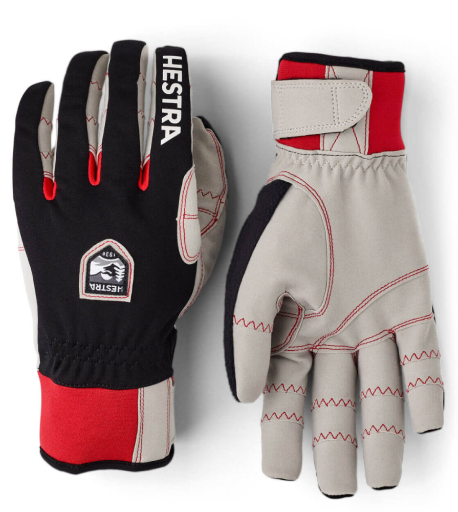 Hestra Ergo Grip Windstopper Race - 5 finger Black 10