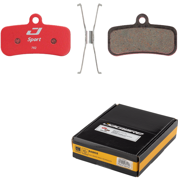 Shimano Bremsbeläge, SPORT SEMI-METALLIC red /Tektro BWD2005 25pa