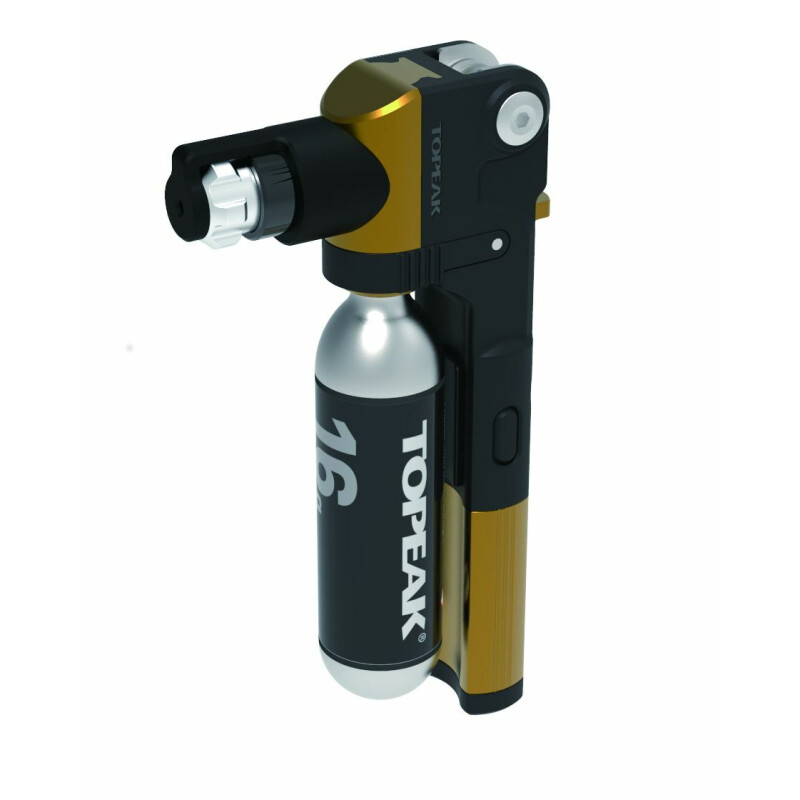 Topeak Tubi Master+, kompaktes Tubelessreifen Reparatur Kit inkl. Plugs und C...