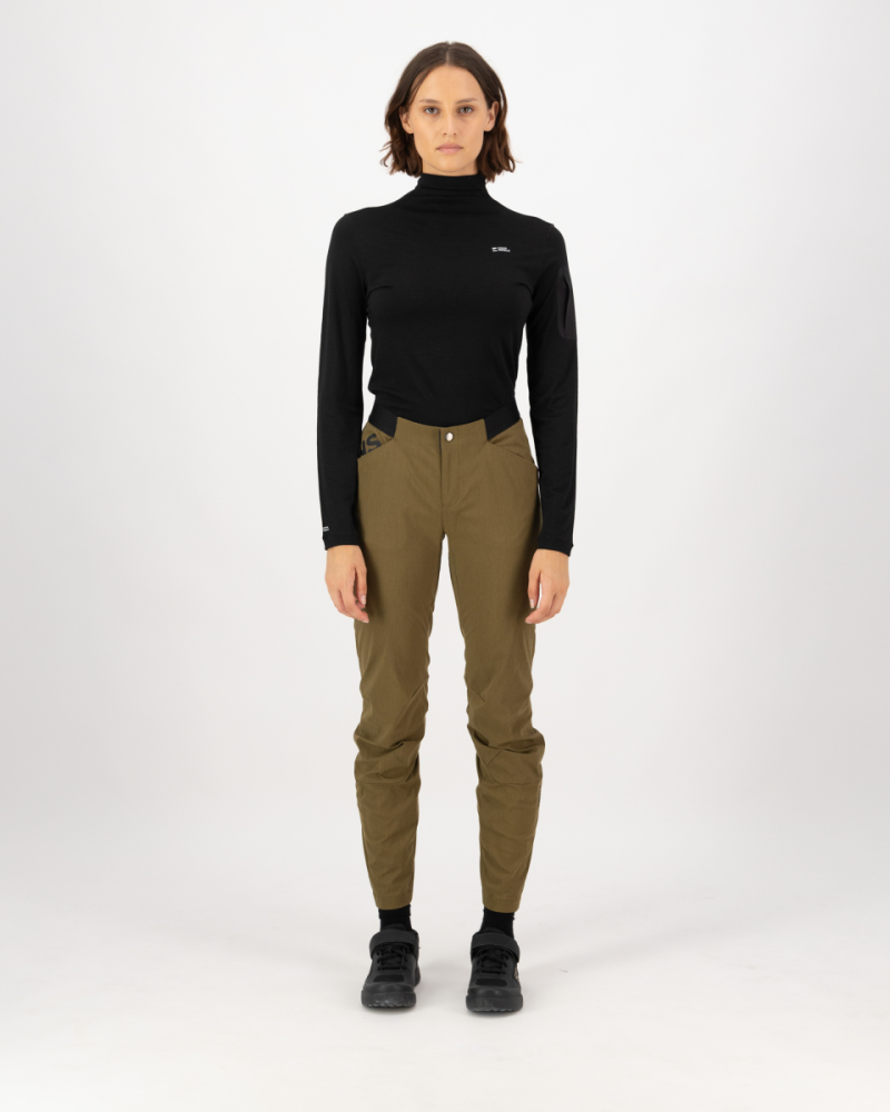 Mons Royale Diversion Merino Trail Pants, Dark Olive, Grösse M