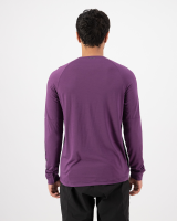 Mons Royale Tarn Merino Bike Wind Jersey, Black / Boysenberry, Grösse XL