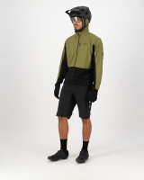 Mons Royale Diversion Merino Wind Jacket, Fern / Black, Grösse M