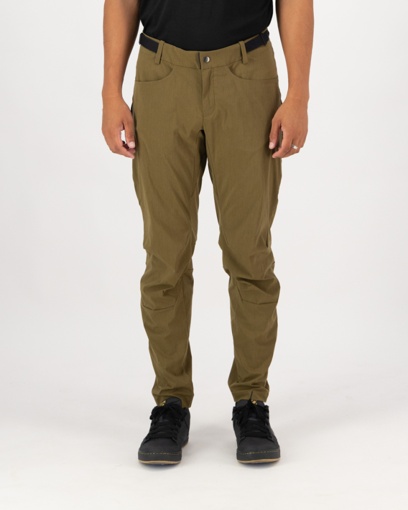Mons Royale Diversion Merino Trail Pants, Dark Olive, Grösse XL