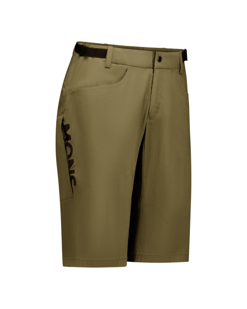 Mons Royale Diversion Merino Trail Shorts, Dark Olive, Grösse L