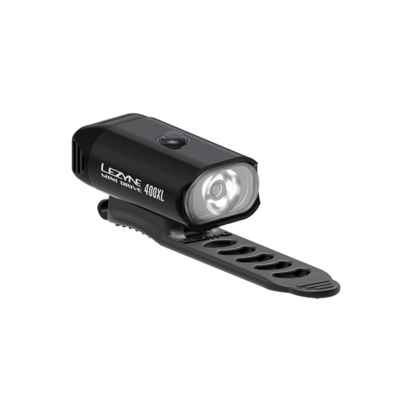 Lezyne Mini Drive 400Xl, black gloss