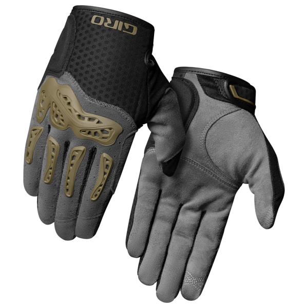 Giro gnar glove, dark shadow/trail green