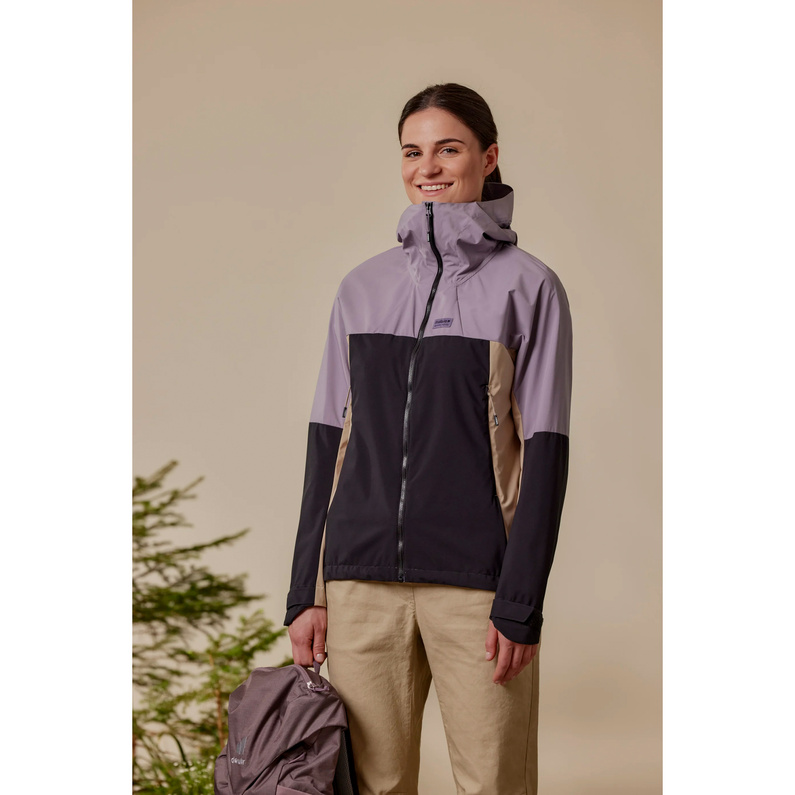 Maloja zaubernockm. alpine softshell jacket, smoky purple gravel, grösse