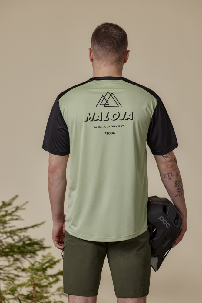 Maloja HagenbachM. Trail Jersey, fennel multi, Grösse S