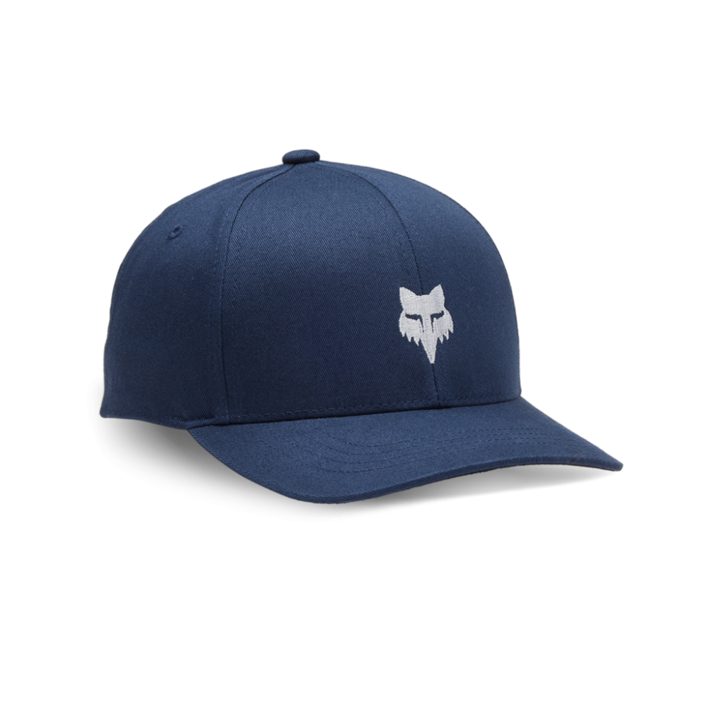 Fox Racing Yth Fox Head 110 Snapback Cap, midnight, one size