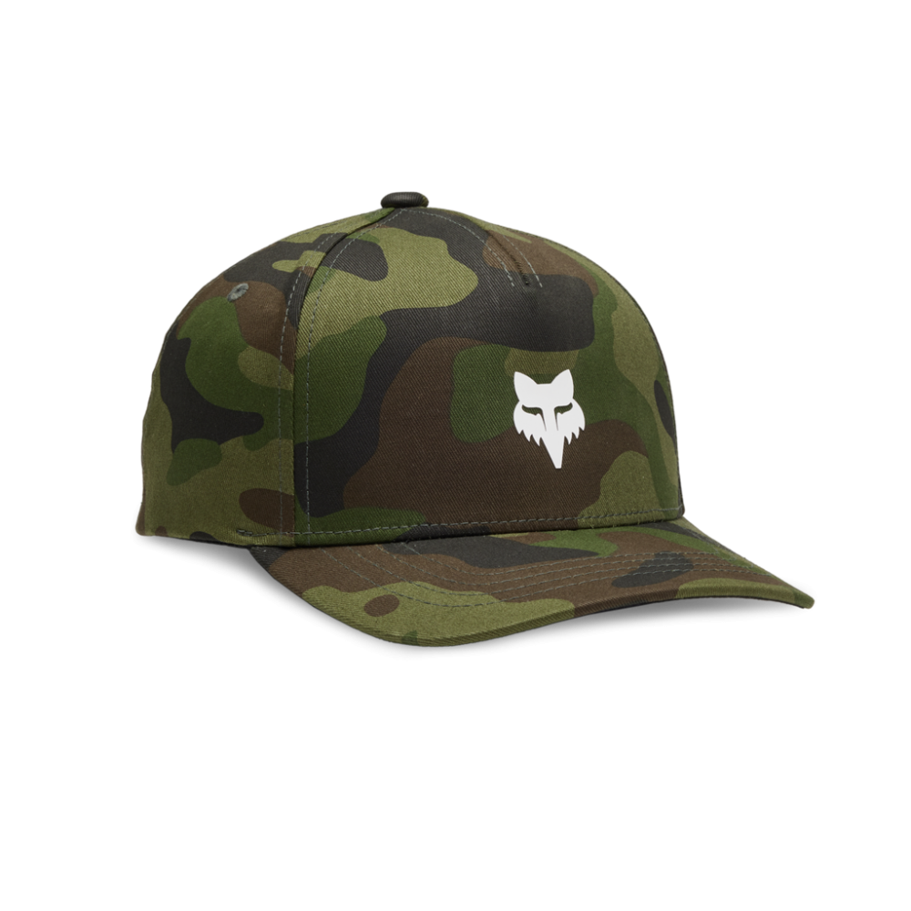 Fox Racing Yth Camo 110 Sb Cap, green camo, one size