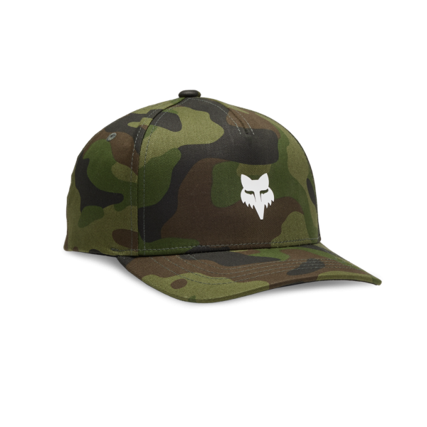 Fox Racing Yth Camo 110 Sb Cap, green camo, one size