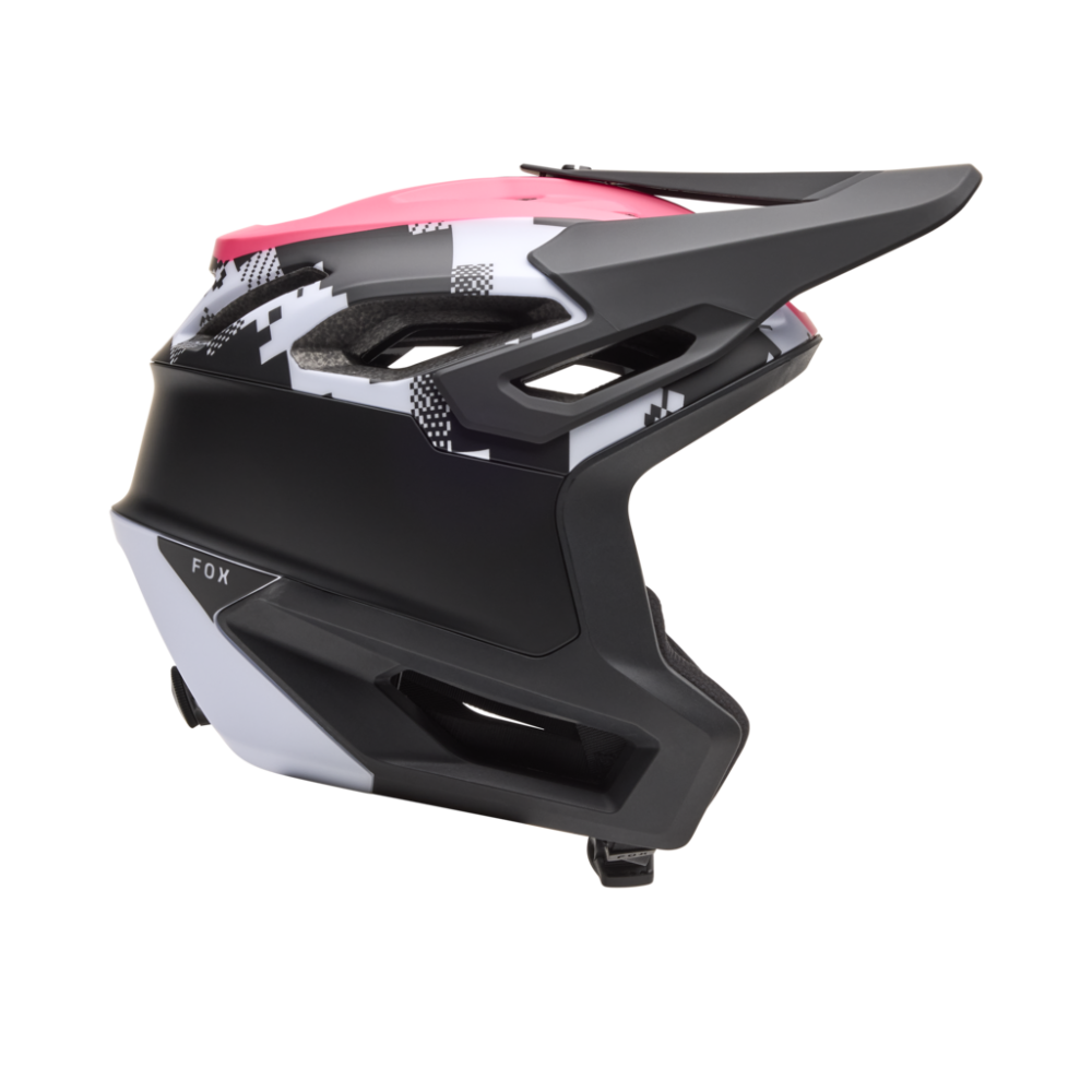Fox Racing Dropframe Pro Helmet, black/white, M