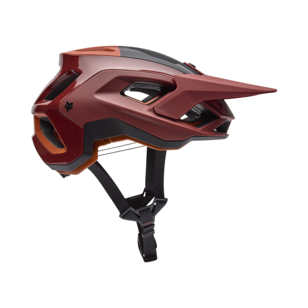 Fox Racing Speedframe RS Helmet Mips Integra Split, rust