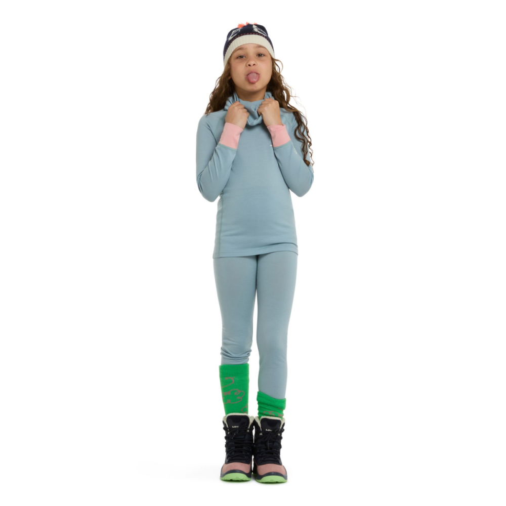 Namuk Sova Merino Leggings, Ice blue, 128/134