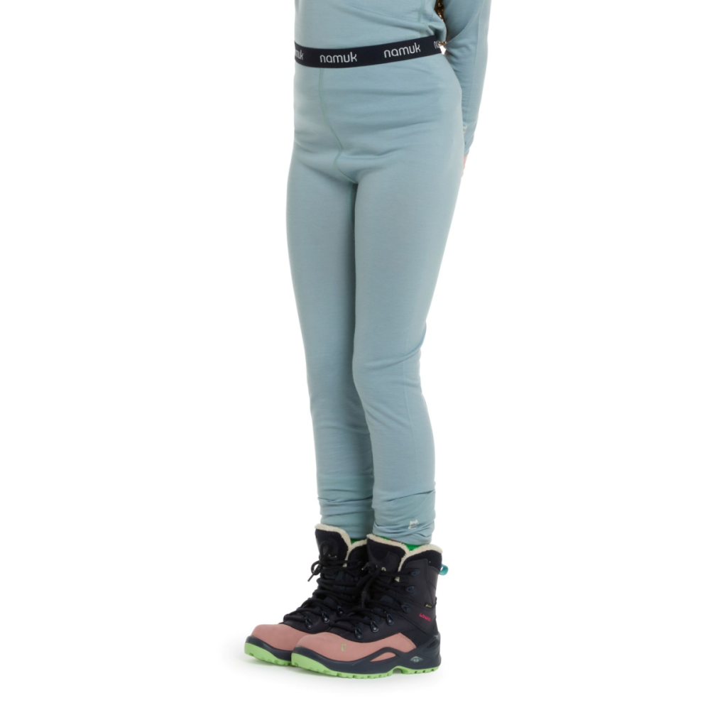Namuk Sova Merino Leggings, Ice blue, 128/134